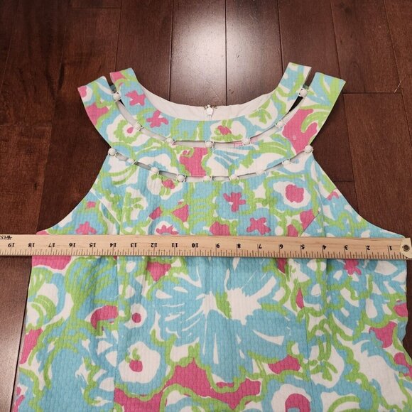 Lily Pulitzer Lindy women's beaded shift dress size 12 - Picture 8 of 8
